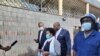 Lawyer Beatrice Mtetwa with Job Sikhala and Hopewell Chin'ono 
