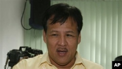飛機失事喪生的菲律賓內政部長林炳智(資料圖片)
