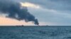 10 Dead as Ships Catch Fire Off Crimea 