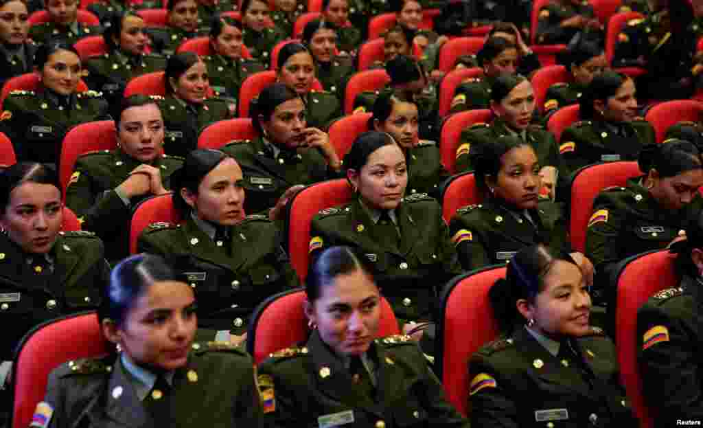 Kolumbiya - Qadın Polis Akademiyası &nbsp;