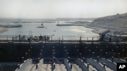 FILE - Tabqa dam at Ar-Raqqah, Syria during inauguration in 1973. 