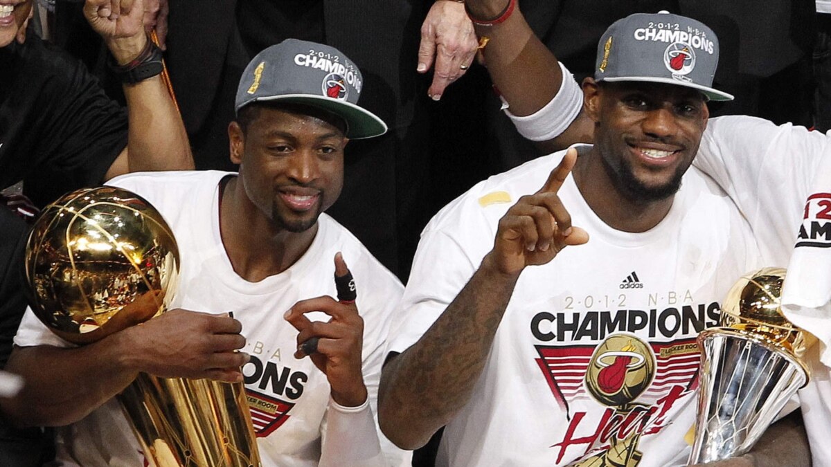 LeBron James and Miami Heat Win 2012 NBA Finals over OKC