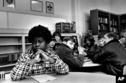 FILE - Linda Brown Smith, date and location unknown. Smith was a third grader when her father started a class-action suit in 1951 of the Brown v. Board of Education of Topeka, Kansas.