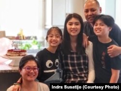 Indra Susatijo dan keluarga. (Foto: Indra Susatijo)