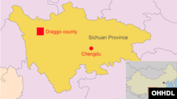 Map of Drago County of Eastern Tibet (source:rfa.org)