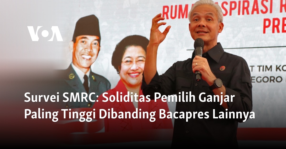 Survei SMRC: Soliditas Pemilih Ganjar Paling Tinggi Dibanding Bacapres ...