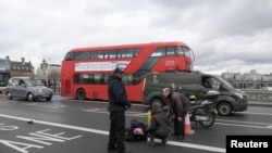 El incidente inició en el puente de Westminster en Londres, el 22 de marzo de 2017.