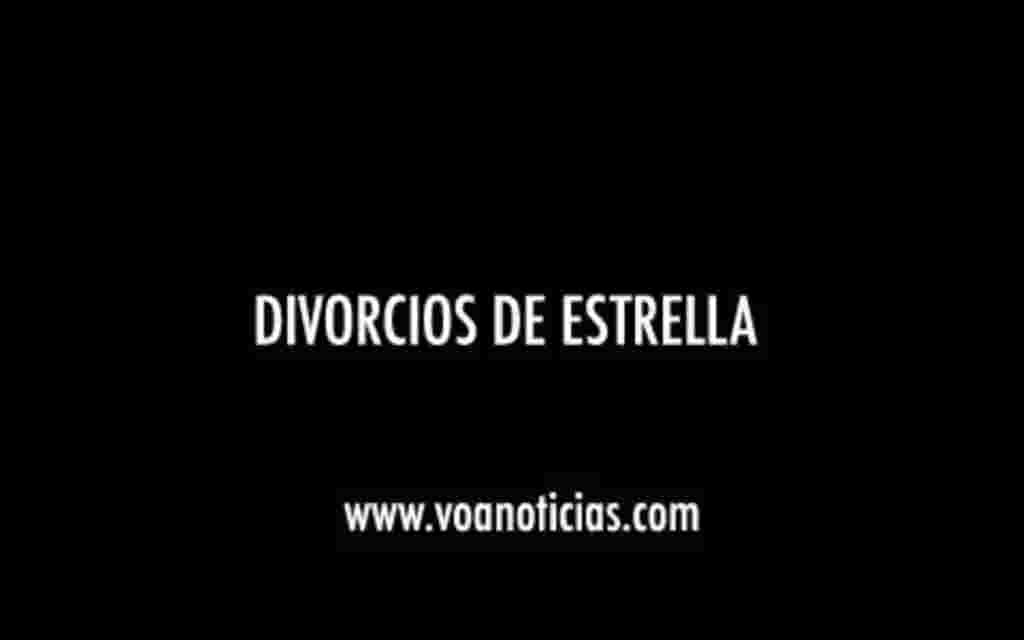 Divorcios de estrellas