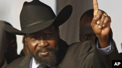 南苏丹总统基尔。（资料照片）