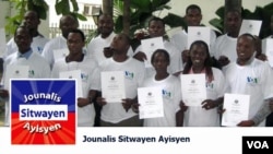 Citizen journalists from Haiti on VOA's special Facebook page.