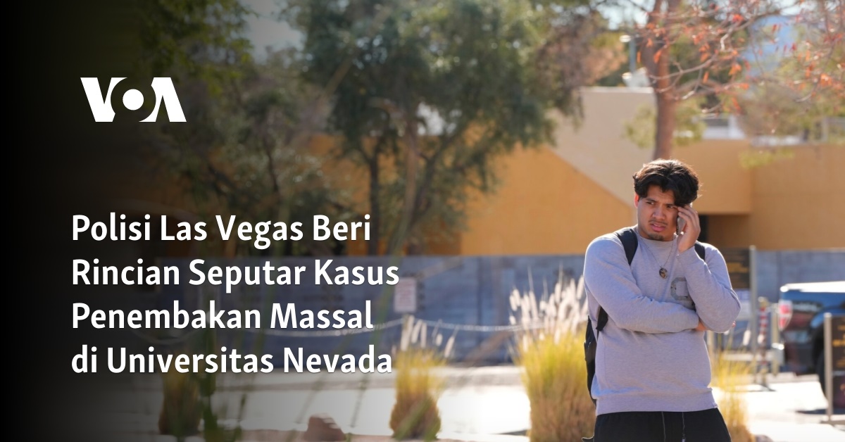 Polisi Las Vegas Beri Rincian Seputar Kasus Penembakan Massal Di ...