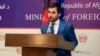 سخنگوی وزارت خارجۀ افغانستان به دلیل 'اظهارات غیرمسوولانه' برکنار شد
