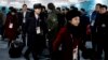 Remaining Group of North Korean Athletes Arrives for Pyeongchang Games
