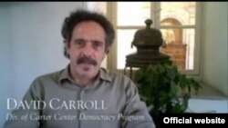 Carter Center ရဲ႕ ဒီမိုကေရစီ အစီအစဥ္ဆိုင္ရာ ညႊန္ၾကားေရးမႉး Dr. David Carroll (ဓာတ္ပံု - http://www.cartercenter.org)
