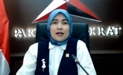 Anggota Komisi IX DPR Aliyah Mustika Ilham. (Foto: VOA)
