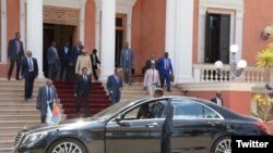 Le président somalien en visite à Asmara 