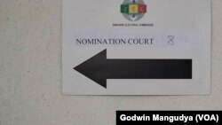 Nomination Court Signage Harare