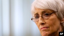 ທ່ານນາງ Wendy Sherman ລມຕ​ ຊ່ອຍວ່າການ​ກະຊວງ​ຕ່າງປະ​ເທດ ສຫລ ຮັບຜິດຊອບ ​ກິດຈະການດ້ານນະໂຍບາຍການເມືອງ