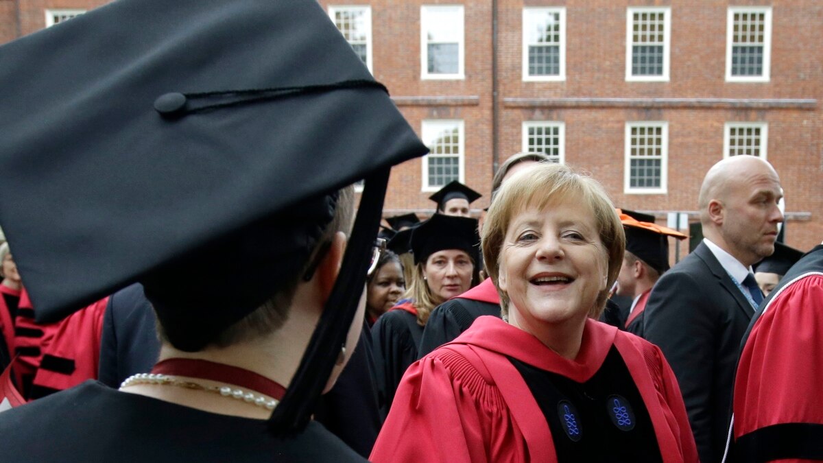Angela Merkel 2019 Harvard Commencement Speech