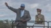 Le président Peter Mutharika bat campagne à Lilongwe le 17 juin 2020. (Photo: AMOS GUMULIRA / AFP)