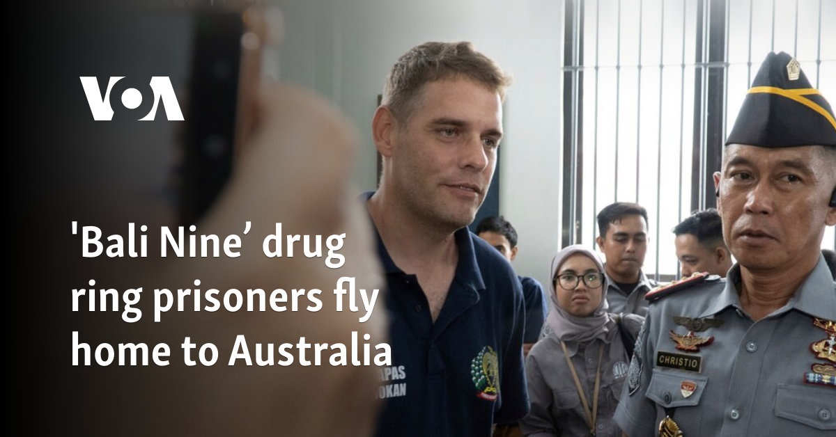 'Bali Nine’ drug ring prisoners fly home to Australia