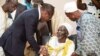 Sages et notables de Tchaourou lors de la rencontre avec le chef de l'État Patrice Talon, à Lomé, le 25 juin 2019. (VOA/Ginette Fleure Adandé)