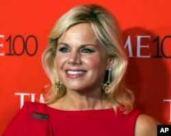 FILE - Gretchen Carlson, now chairwoman of the Miss America board, attends a Time magazine gala in New York, April 25, 2017.