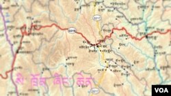 Lithang Map