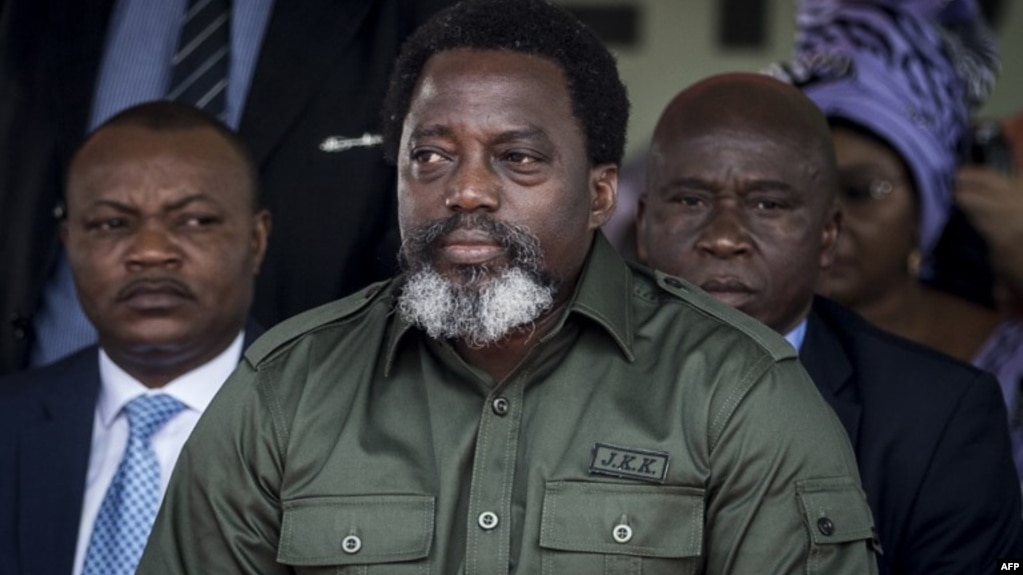 Le président de la RDC, Joseph Kabila, à Kinshasa, le 30 septembre 2018.