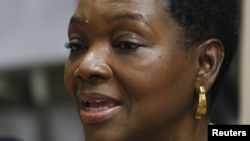 Người đứng đầu công tác cứu trợ của Liên hiệp quốc Valerie Amos 