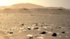 美国宇航局"毅力号"火星车拍摄到的"机智号"第三次飞行。(2021年4月25日)