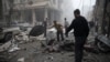 شام میں بمباری سے کم از کم 70 افراد ہلاک: امدادی تنظیم