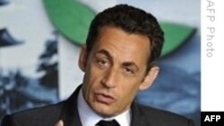 Fransa Cumhurbaşkanı Sarkozy Amerika'da