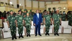 Sango ya Mokili Lelo: Tshisekedi alongoli ba officiers banei ya FARDC