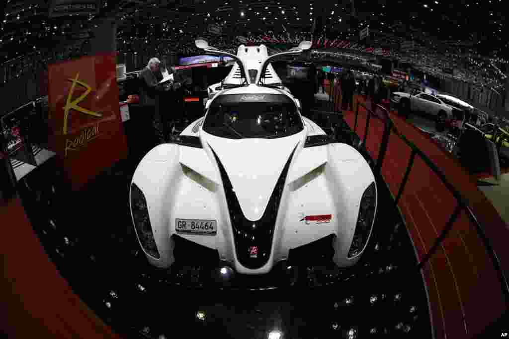 The new Radical RXC Turbo 500 is presented on the second press day of the Geneva International Motor Show in Geneva, Switzerland.