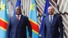 Tshisekedi na Charles Michel bakutani mpo na kobongisa masolo kati na UE na RDC