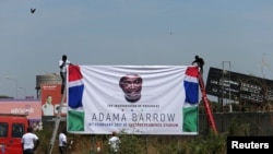 Apoiantes de Adama Barrow