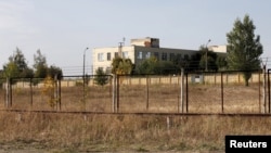 A general view shows an old military depot near the Russian-Ukrainian border in the town of Boguchar, south of Voronezh, Russia, Sept. 21, 2015. 