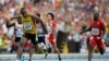 Pékin: Gatlin et Bolt, qualifiés pour les demi-finales du 100m 