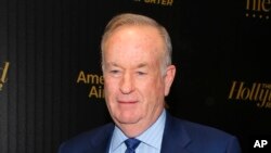FILE - In this April 6, 2016, photo, Bill O'Reilly attends The Hollywood Reporter's "35 Most Powerful People in Media" celebration in New York.
