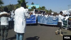 Medical Personnel Protest