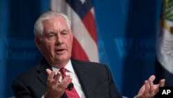 Sekretè Deta ameriken an, Rex Tillerson.