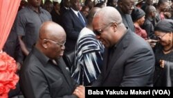 Nana Akufo Addo madugun adawa da John Dramani Mahama shugaban kasar Ghana mai ci yanzu