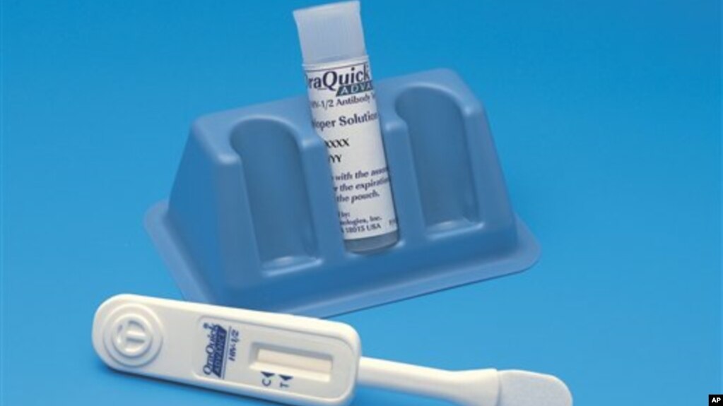 Bộ dụng cụ xét nghiệm tại nhà OraQuick test