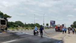 Violência na greve de taxis em Luanda – 2:18