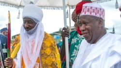 Mai Martaba Sarkin Kano Alh. Sanusi Lamido Sanusi III, da Gwamna Dr. Abdullahi Ganduje