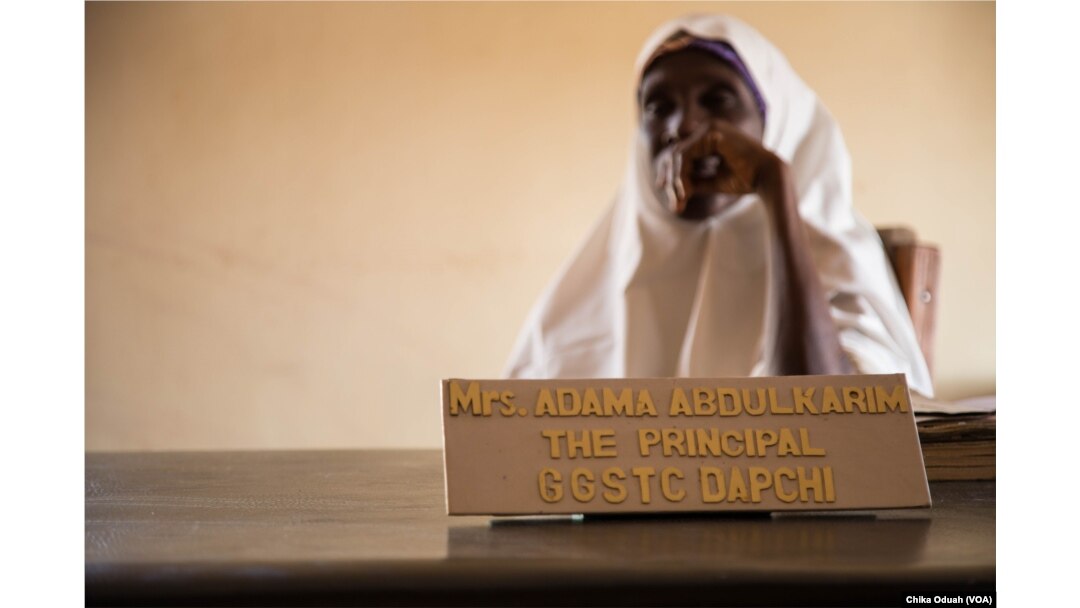 Adama Abdulkarim, the principal of the Dapchi Girls School said she's frustrated because some of the parents do not want their daughters to resume classes. She said the government should intervene to calm fears.