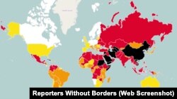Reporters Without Frontiers World Press Freedom Index 2015