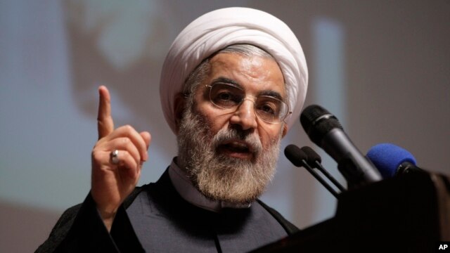 La portavoz del Departamento de Estado, Marie Harf, dijo que se ha logrado progreso en disminuir el programa nuclear de Irán desde la llegada al poder del presidente Hassan Rouhani hace un año.