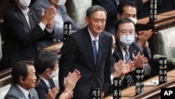 Tân Thủ tướng Nhật Yoshihide Suga.
